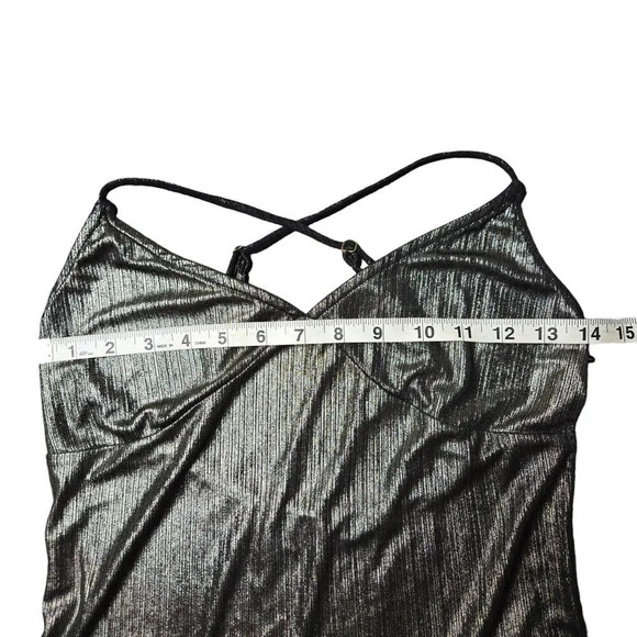 House of Harlow x Revolve Metallic Tank Size Small - Picture 5 of 6